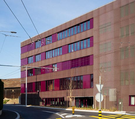 Centre d'enseignement postobligatoire de l'ouest lausannois (CEOL) a Renens futur site de la BCU Lausanne.